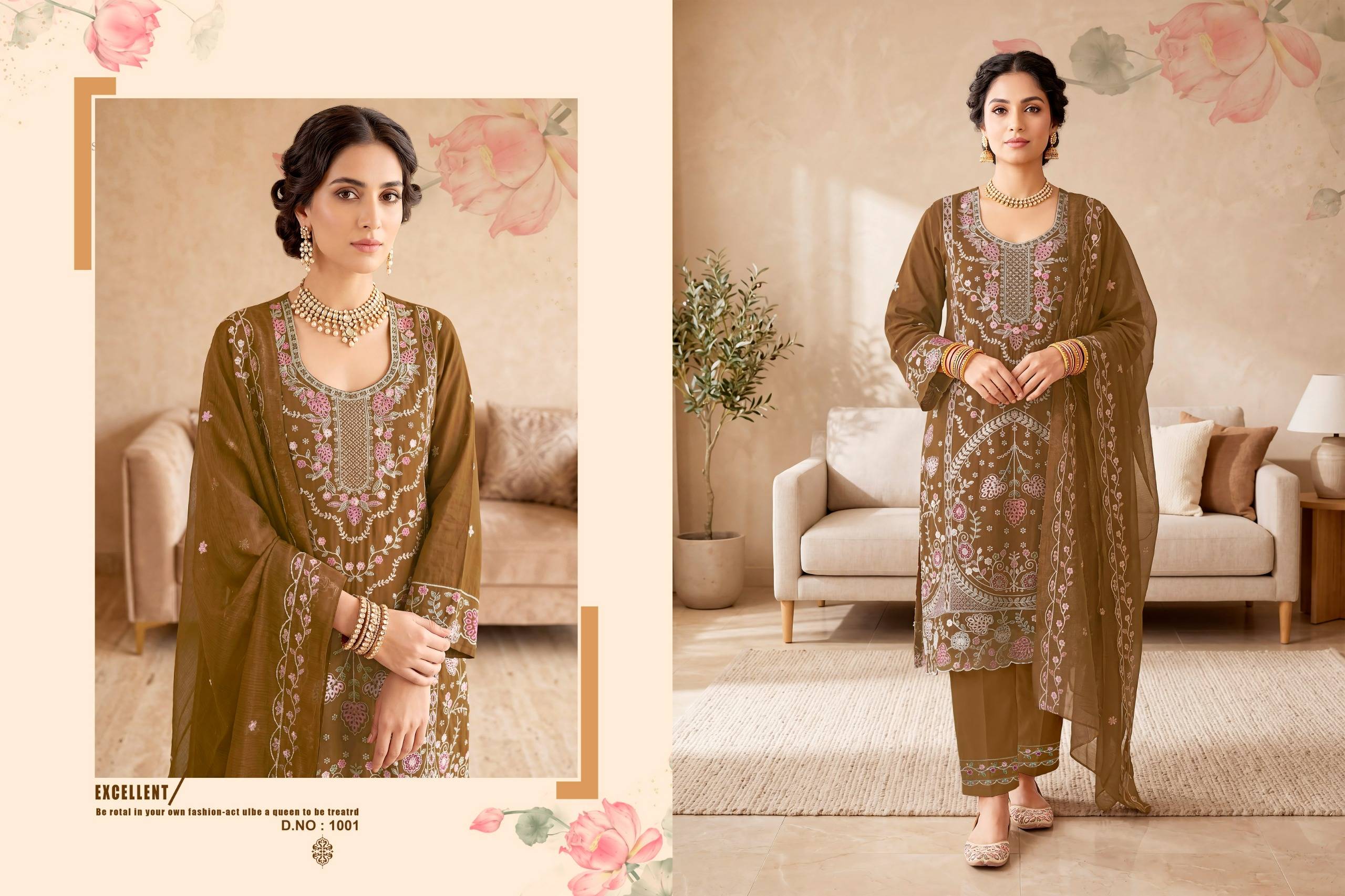 SAFIA By Radhika fashion 1001 To 1004 Series Beautiful Festive Suits Colorful Stylish Fancy Casual Wear & Ethnic Wear Pure Cotton Dresses At Wholesale Price